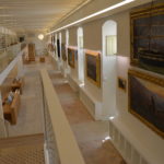 L&rsquo;Inguimbertine à l&rsquo;hôtel-Dieu la grande salle de lecture en cours d&rsquo;installation juillet 2017 vue de l&rsquo;ouest