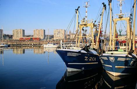 Port de pêche de Boulogne Sur Mer